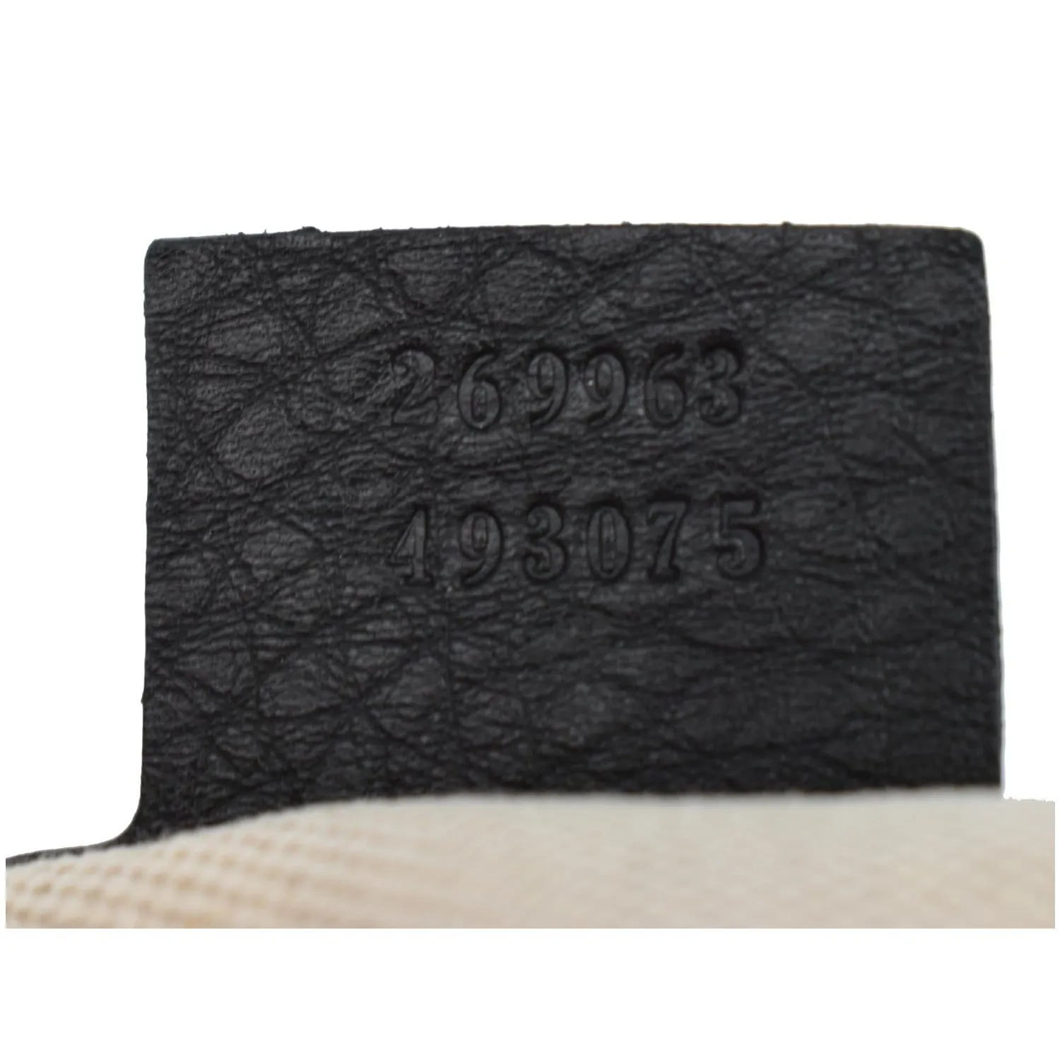 GUCCI Ride Medium Pebbled Leather Top Handle Shoulder Bag Black