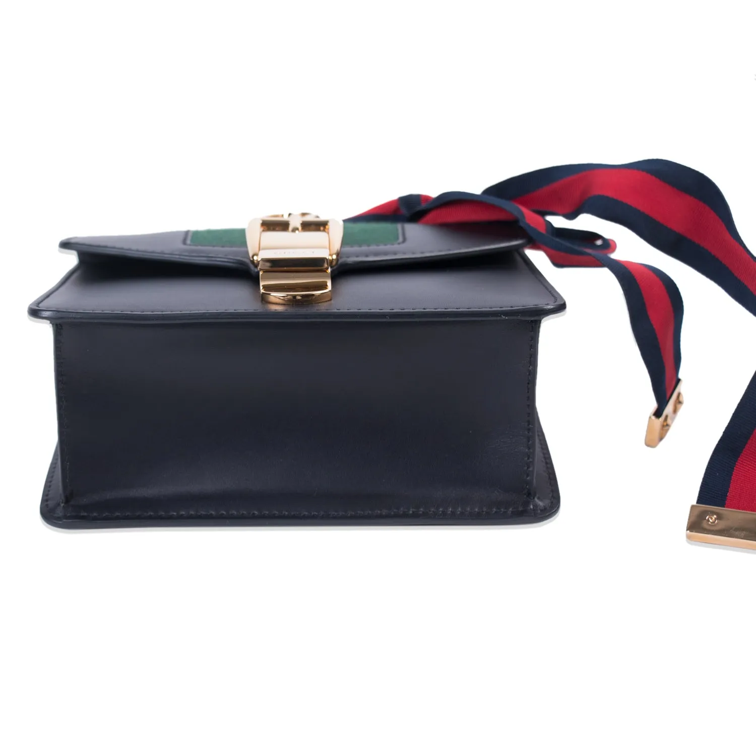 Gucci Sylvie Leather Mini Chain Bag