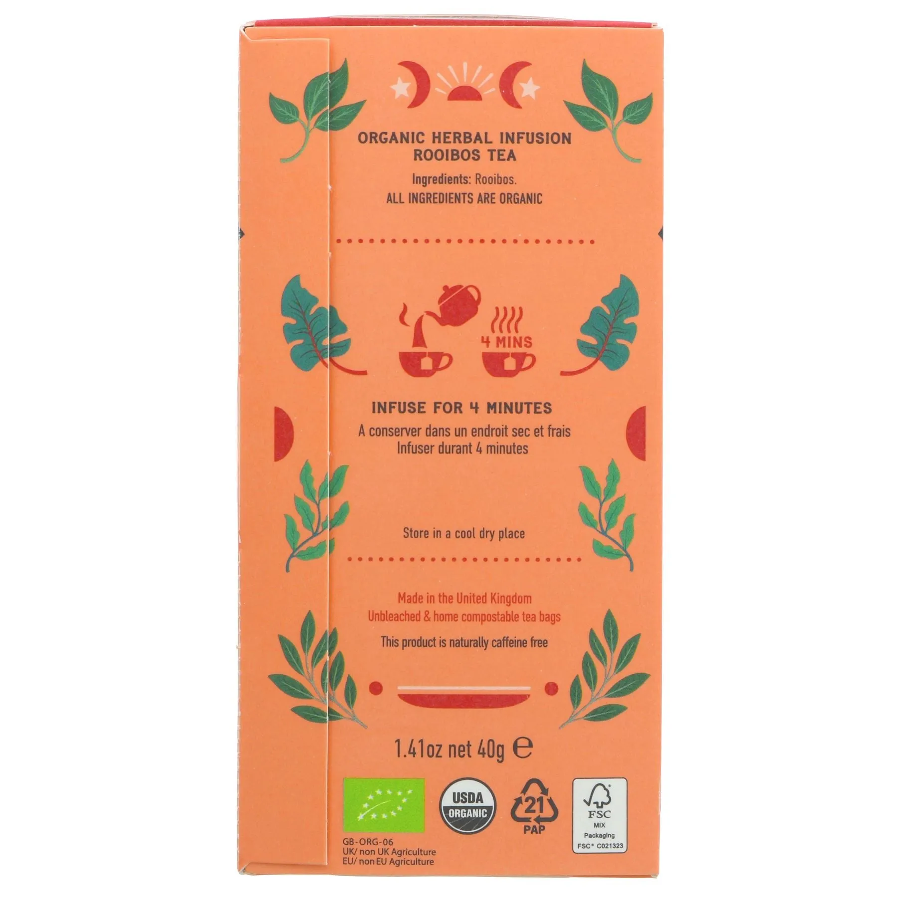 Hampstead Tea | Rooibos | 20 bags