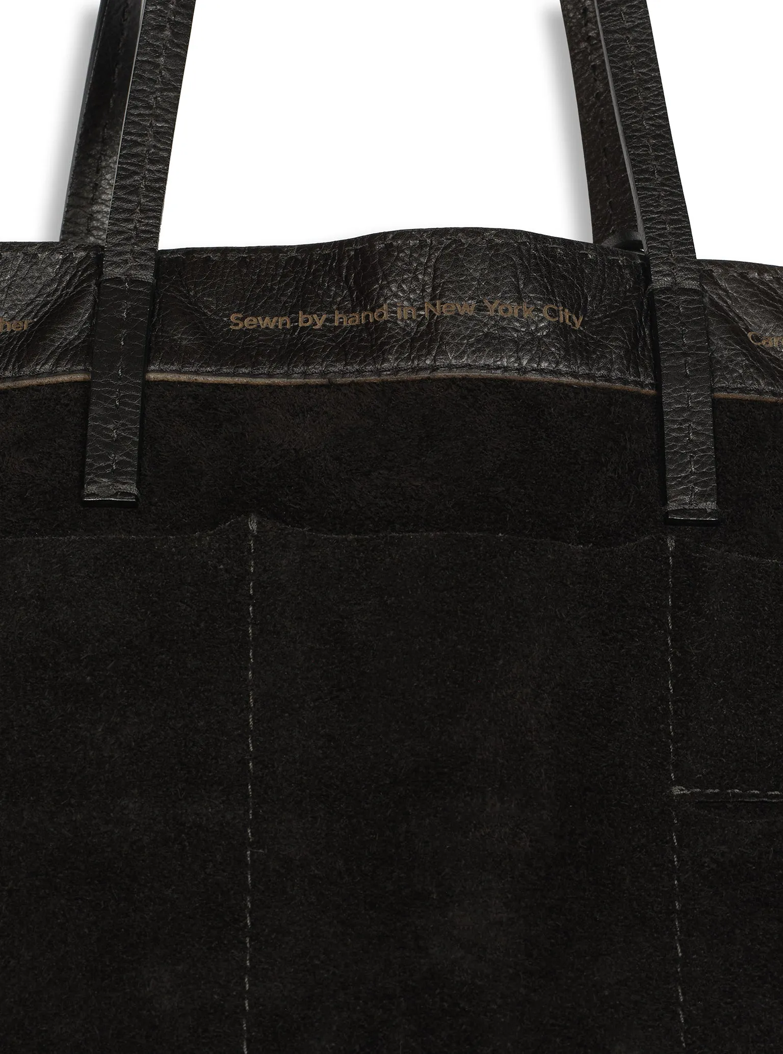 Handsewn Tote Black