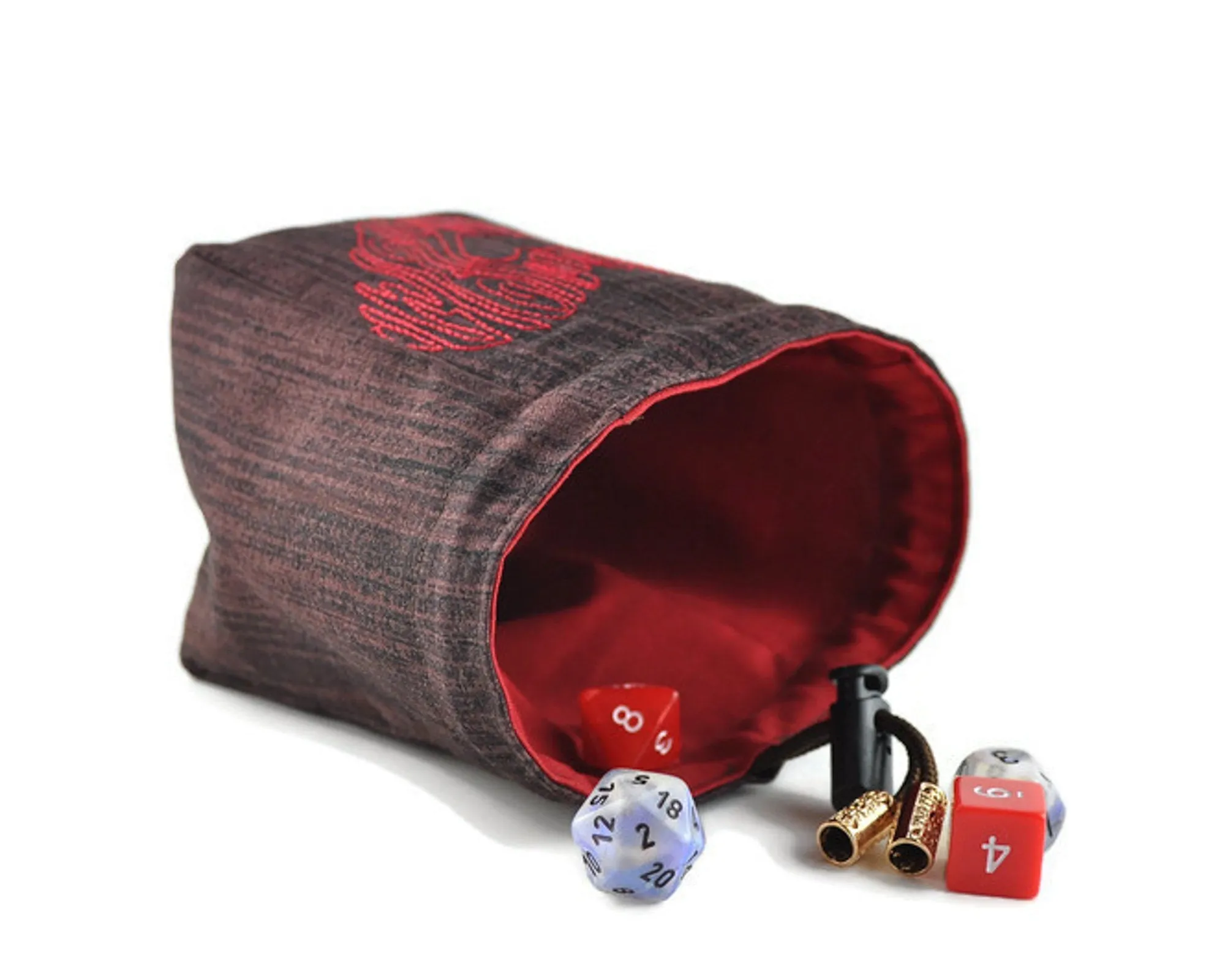 Heart dice bag