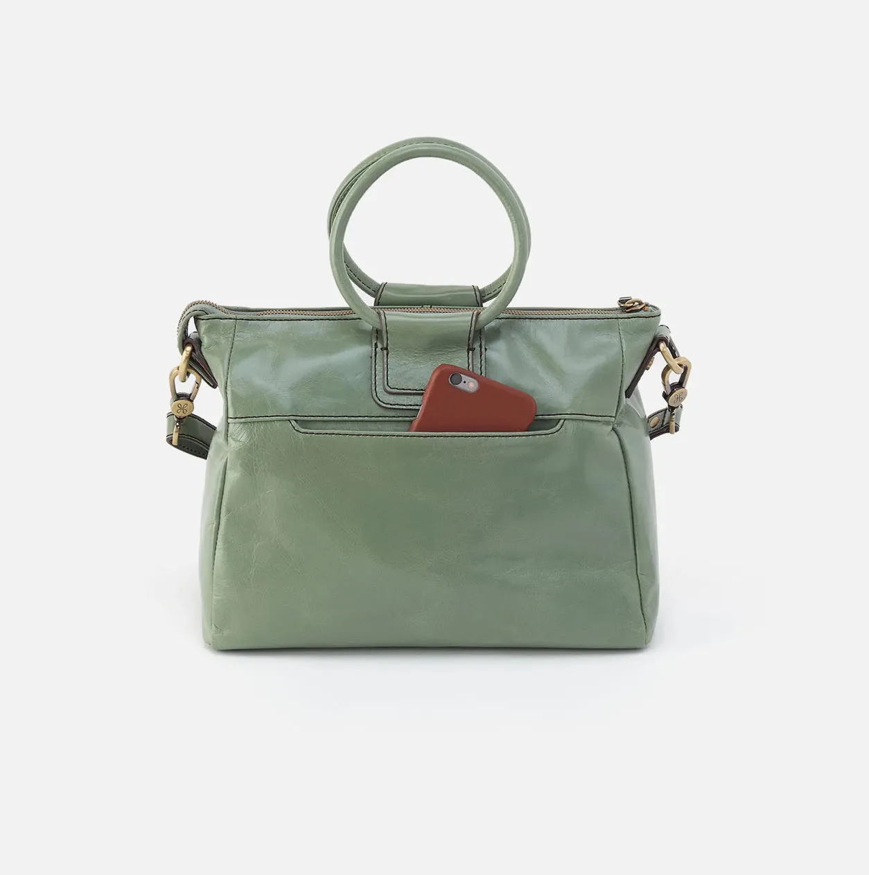 Hobo SHEILA Medium Satchel - Jade
