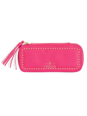 Hollis Lipstick Case - Hot Pink