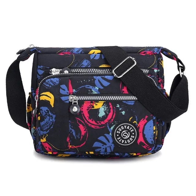 Hot Sale Women Handbags Messenger Bag Waterproof Cloth Bag Good Quality Diagonal Bag Shoulder Bag And Collect Wallet