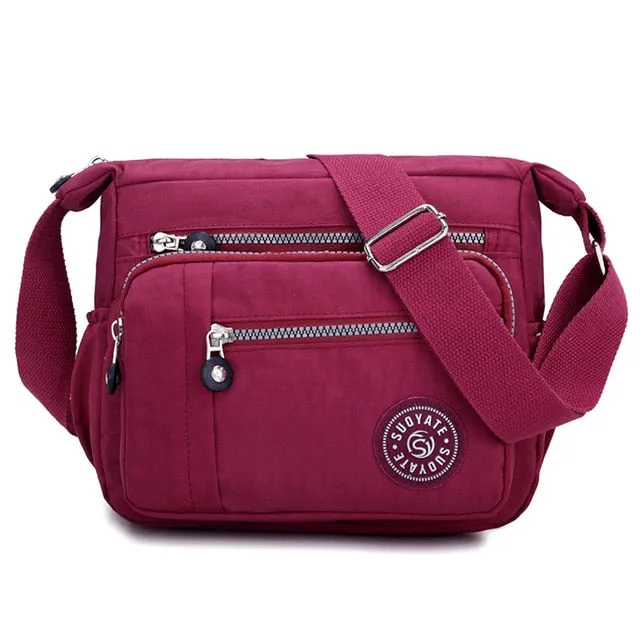 Hot Sale Women Handbags Messenger Bag Waterproof Cloth Bag Good Quality Diagonal Bag Shoulder Bag And Collect Wallet