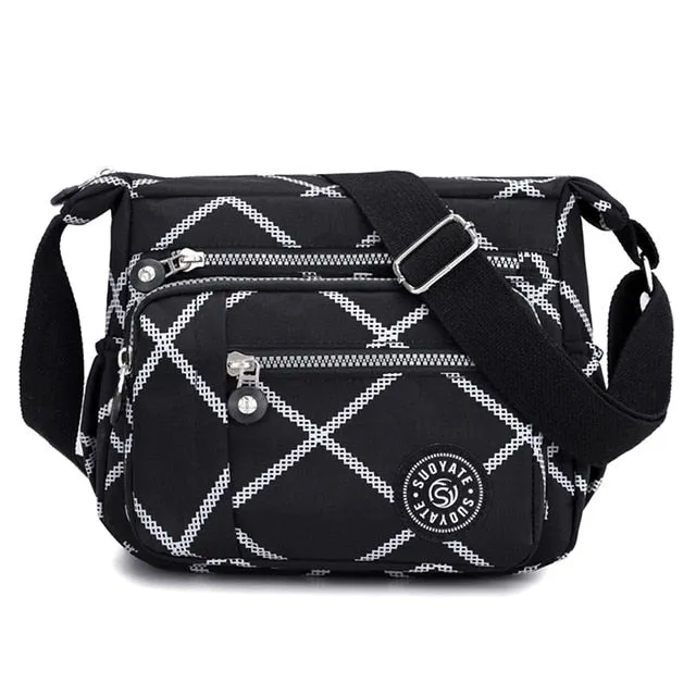 Hot Sale Women Handbags Messenger Bag Waterproof Cloth Bag Good Quality Diagonal Bag Shoulder Bag And Collect Wallet