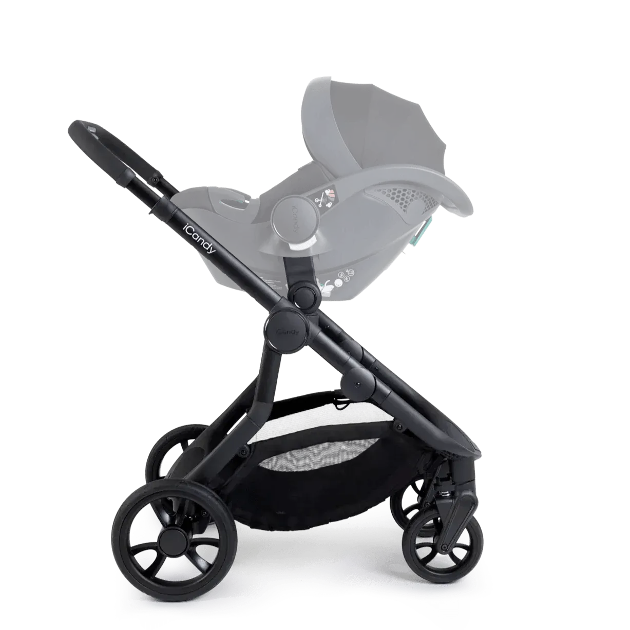 iCandy Orange 4 Cabriofix i-Size and Base Travel System - Black