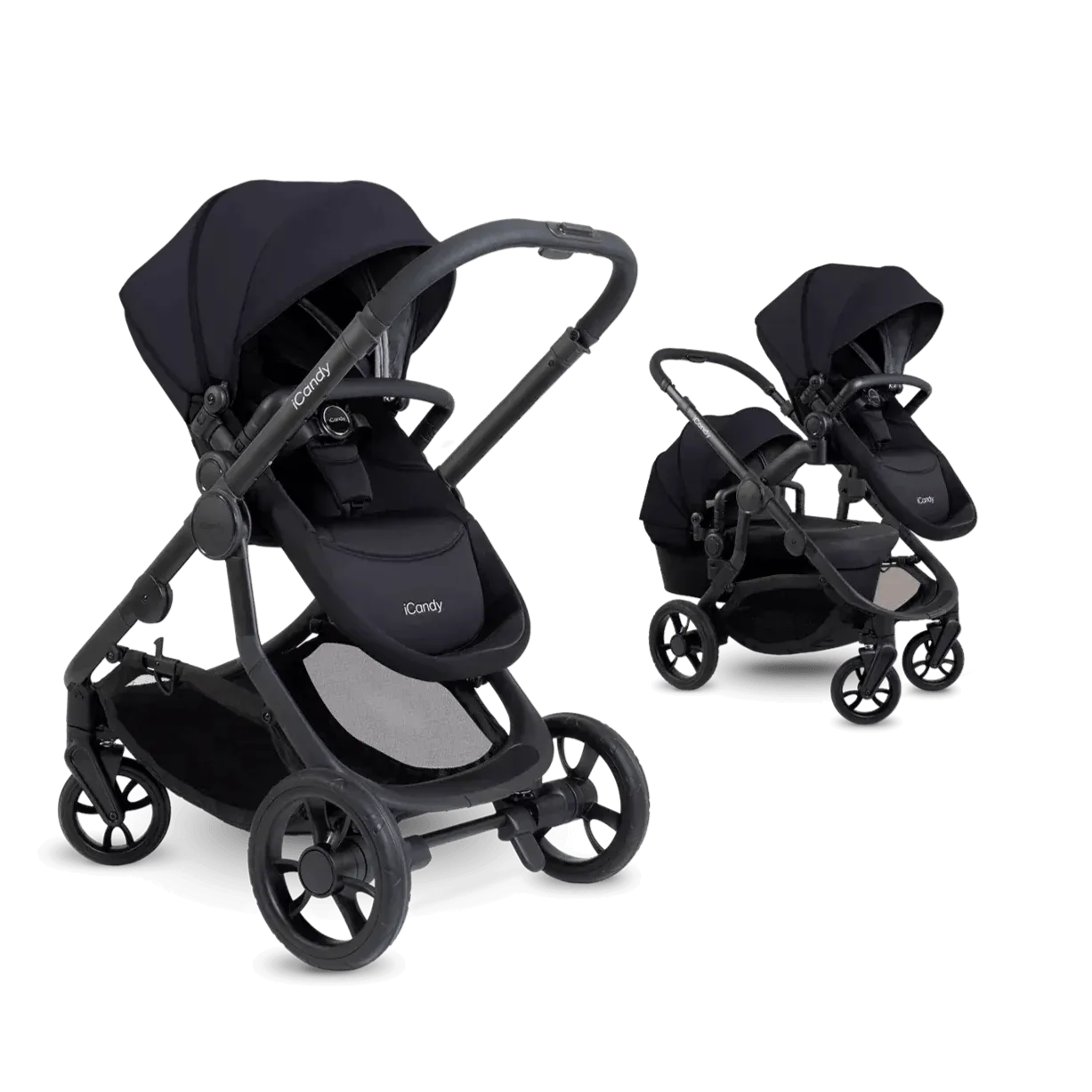 iCandy Orange 4 Cabriofix i-Size and Base Travel System - Black