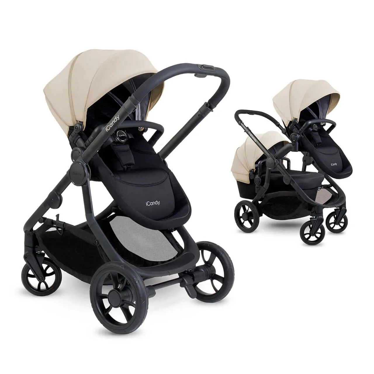 iCandy Orange 4 Cabriofix i-Size and Base Travel System - Latte