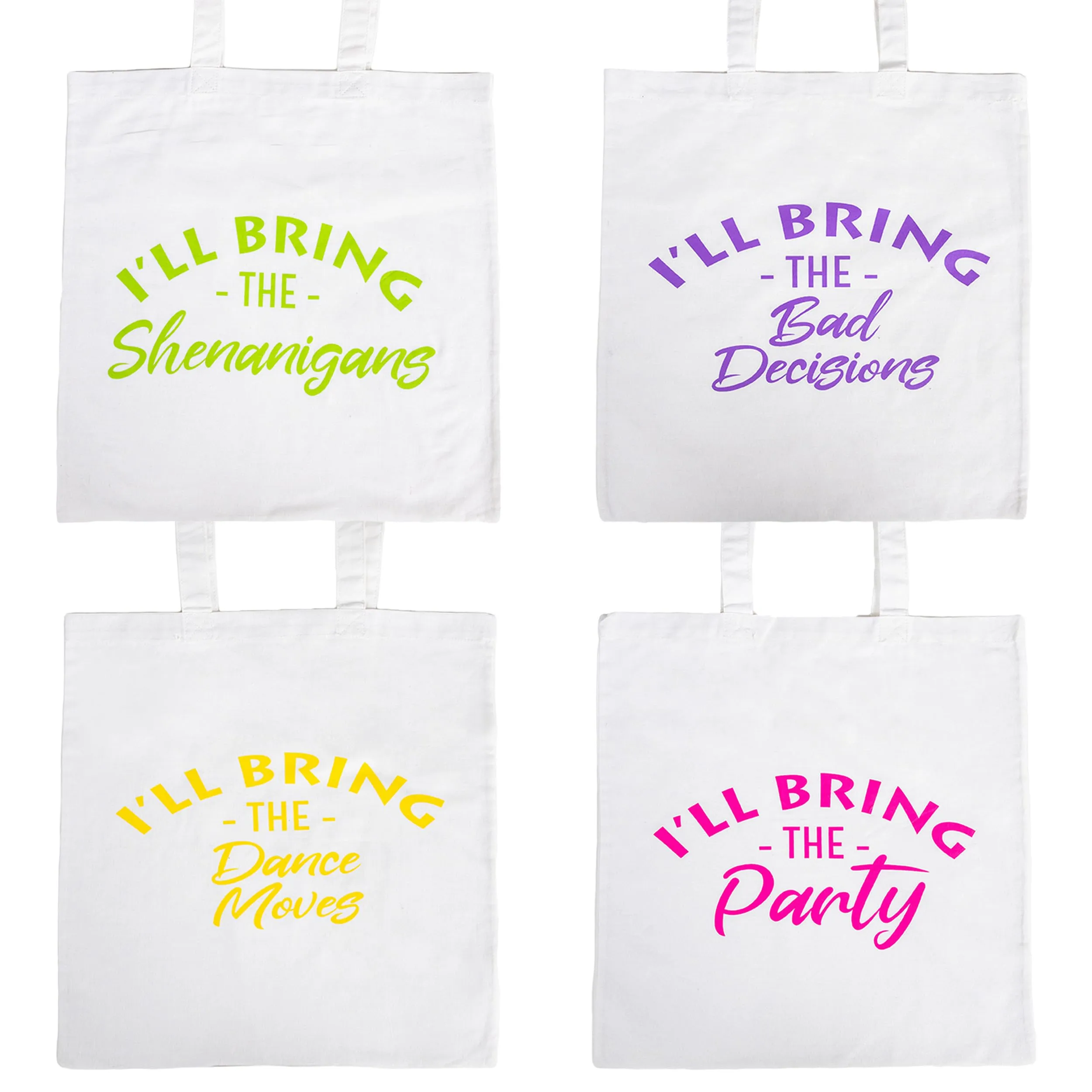 I'll Bring The Party Tote Bag by Funky Junque
