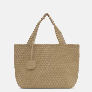Ilse Jacobsen Woven Tote Bag Incense-Sand
