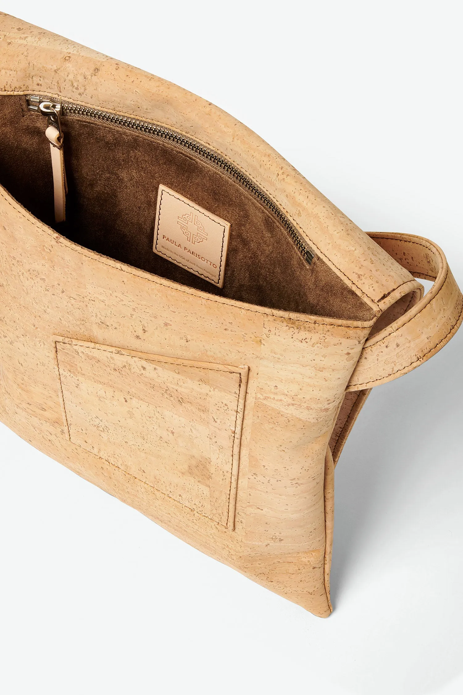 Inizio Cork Satchel - Natural