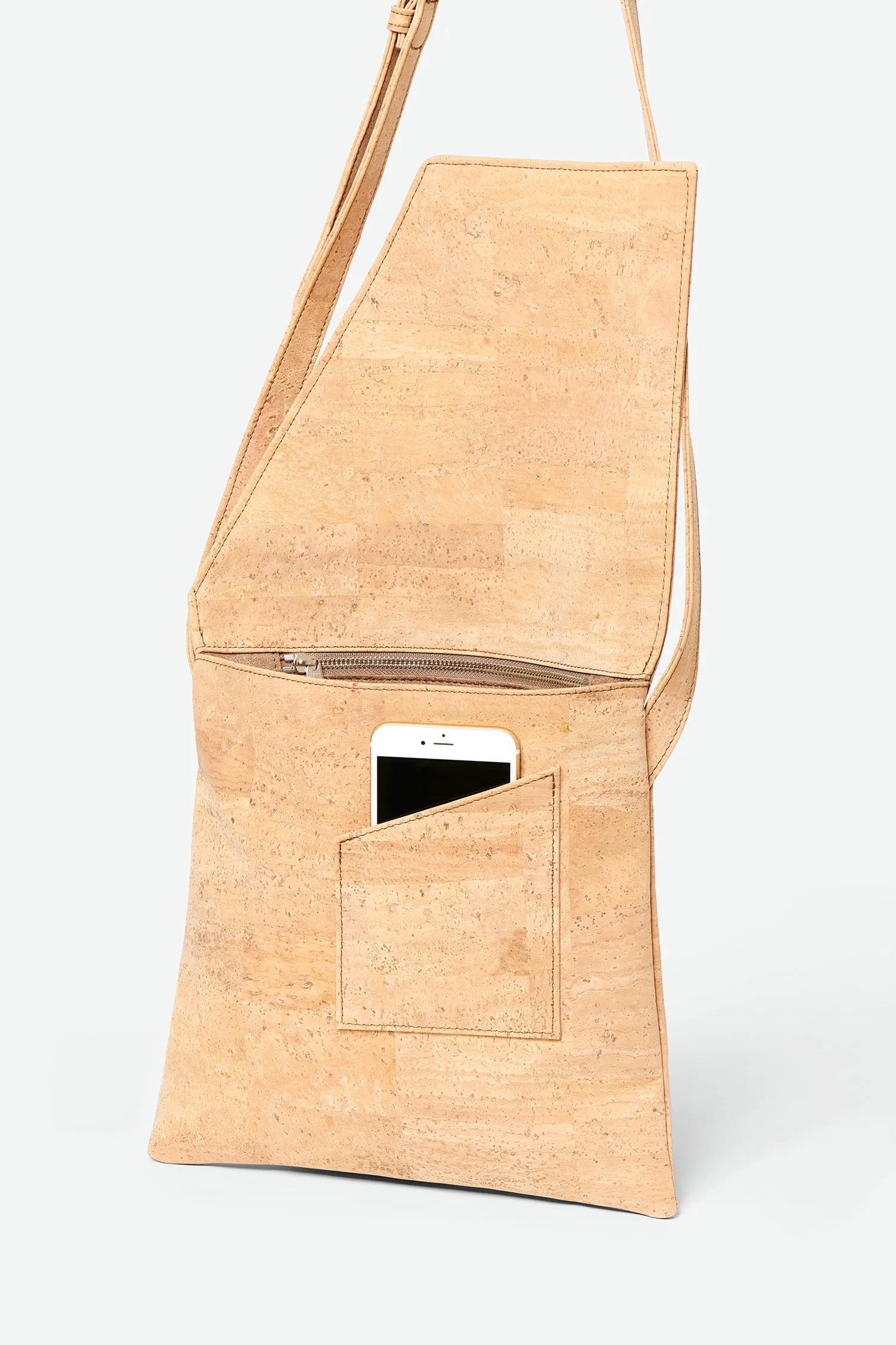 Inizio Cork Satchel - Natural