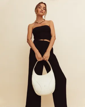 Studded Fabric Shoulder Bags