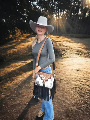 It's all Ace's Cowhide Bag
