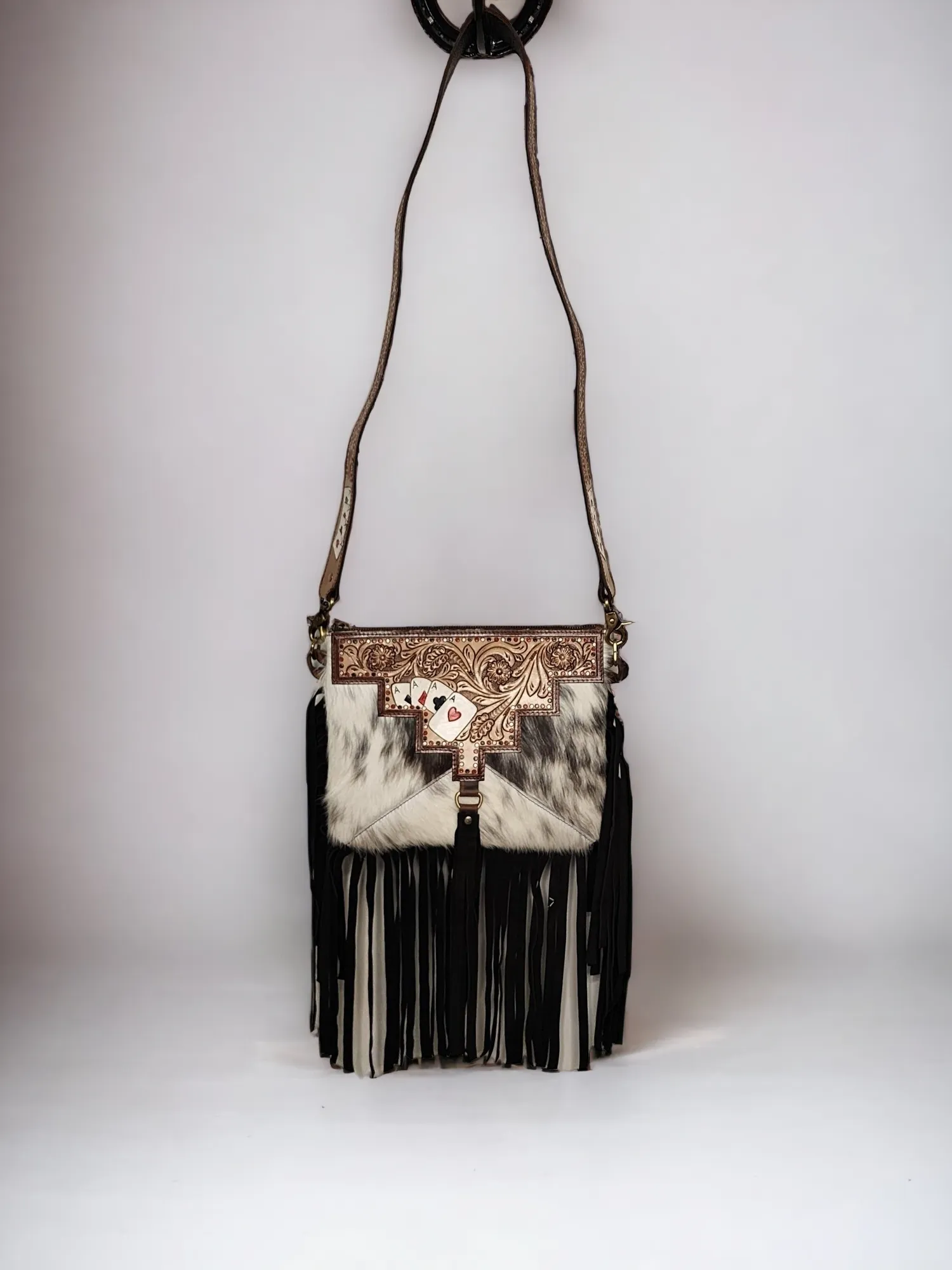 It's all Ace's Cowhide Bag