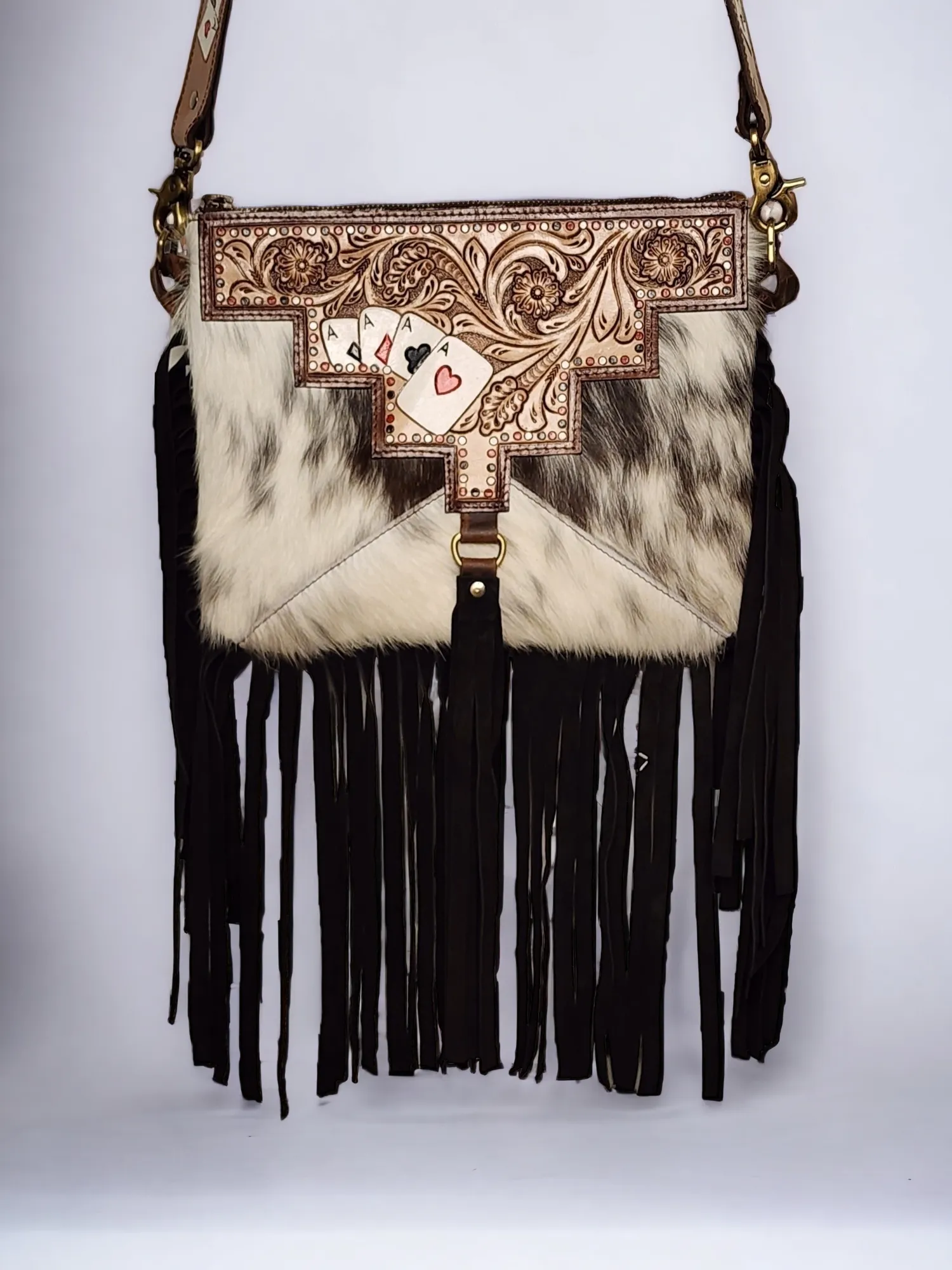 It's all Ace's Cowhide Bag