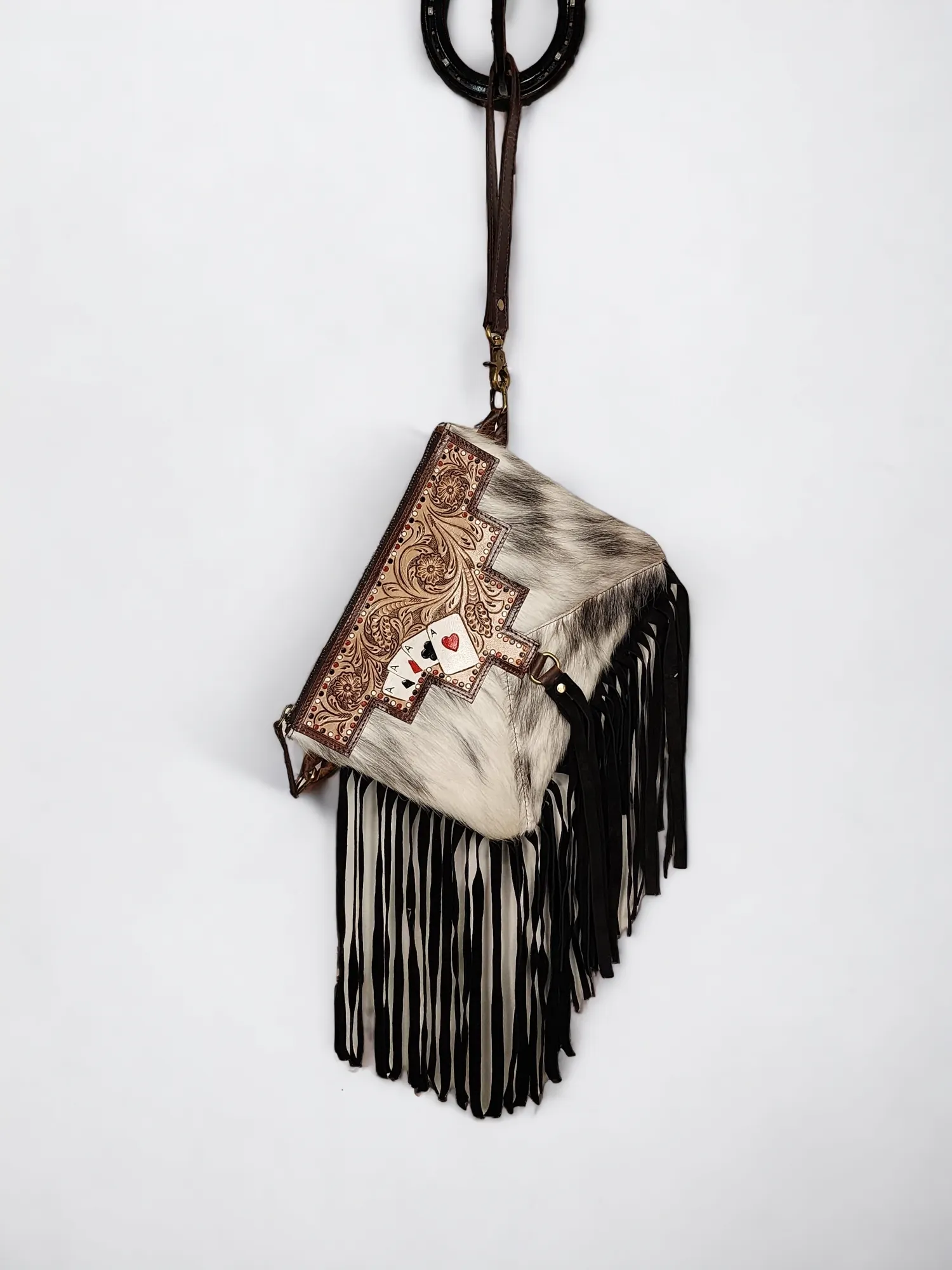 It's all Ace's Cowhide Bag