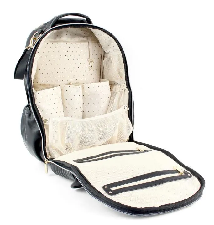 JETSETTER BOSS BACKPACK DIAPER BAG BLACK