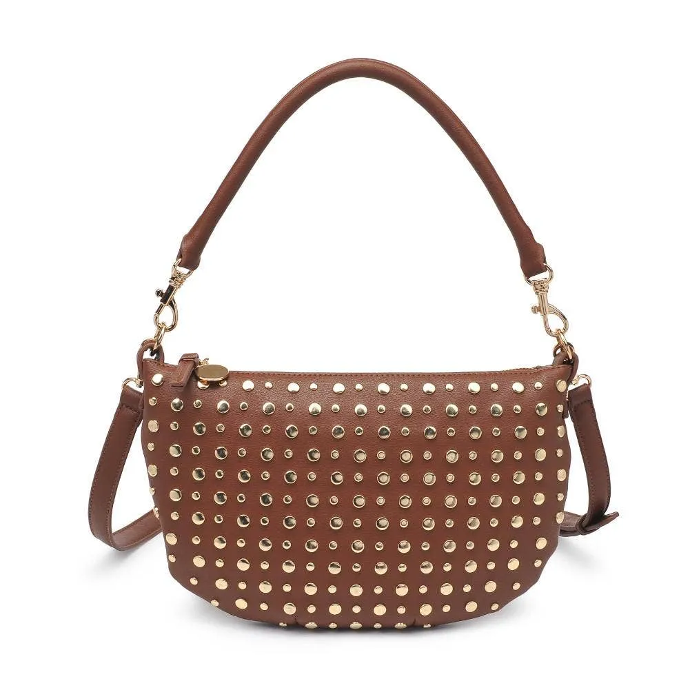 Jordan Studded Shoulder Bag - Crossbody