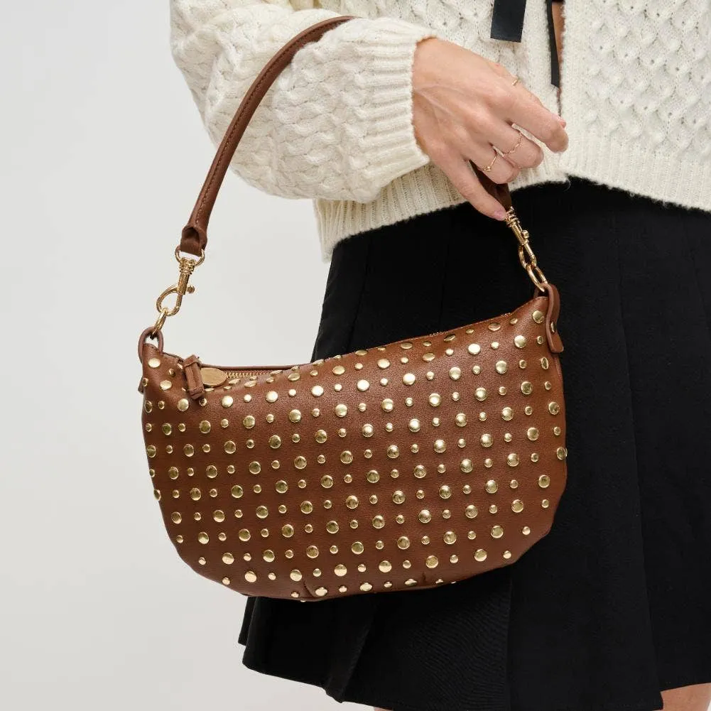 Jordan Studded Shoulder Bag - Crossbody