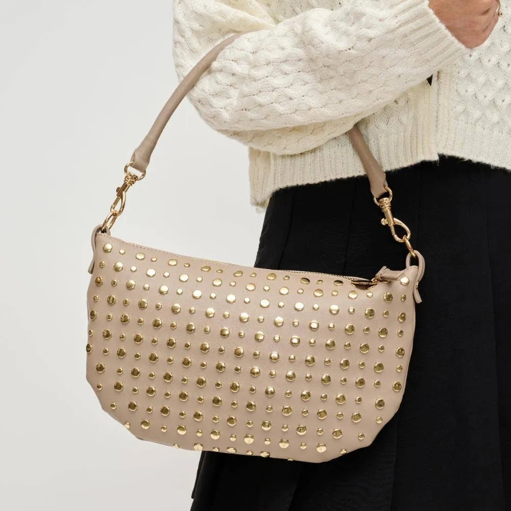 Jordan Studded Shoulder Bag - Crossbody