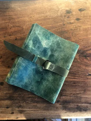 Junior Binder / A5 Half Page Binder / 3 Ring Notebook Leather Binder