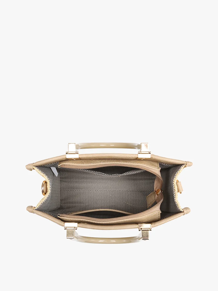Kaya Rattan Satchel