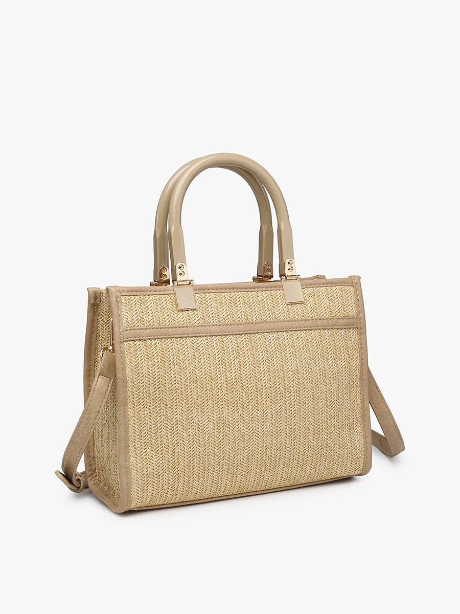 Kaya Rattan Satchel