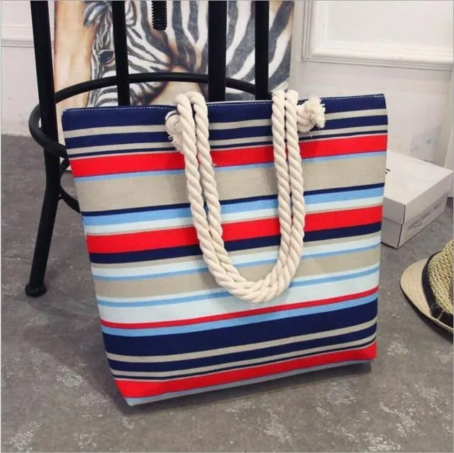 KE Beach Tote Bags