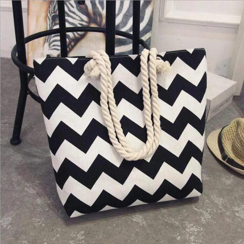 KE Beach Tote Bags