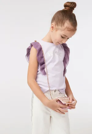 Kids Pearl Studded Sling Bag