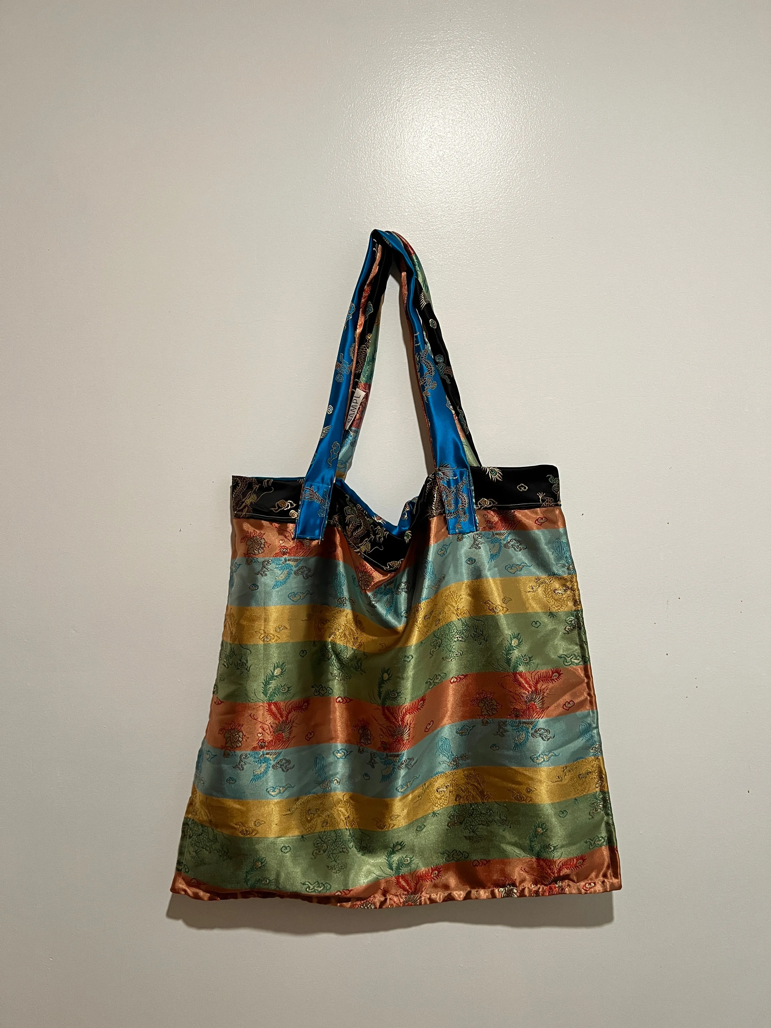 Kimono Reversible Overnight Tote