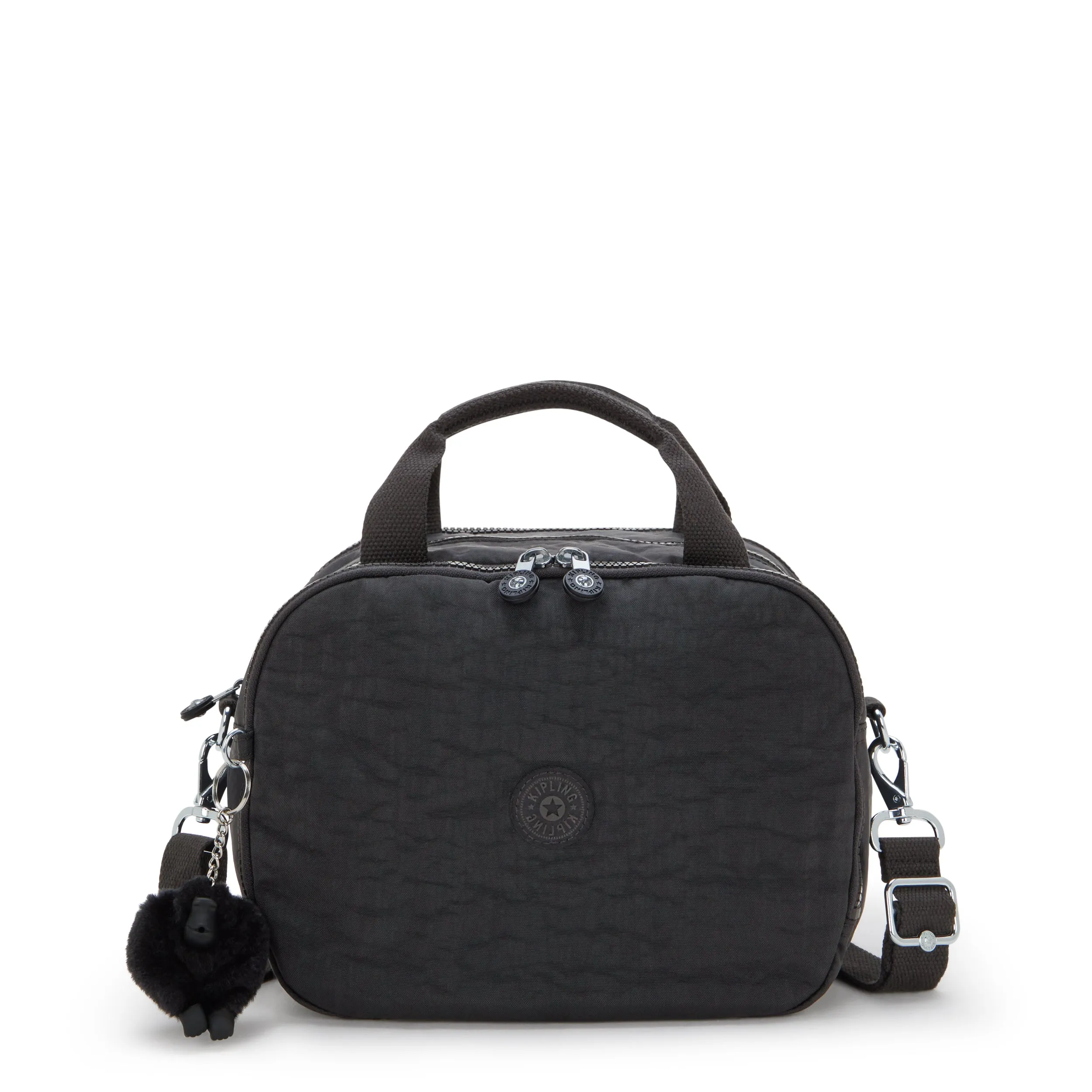 KIPLING-Palmbeach-Large toiletry bag (with trolley sleeve)-Black Noir-13860-P39