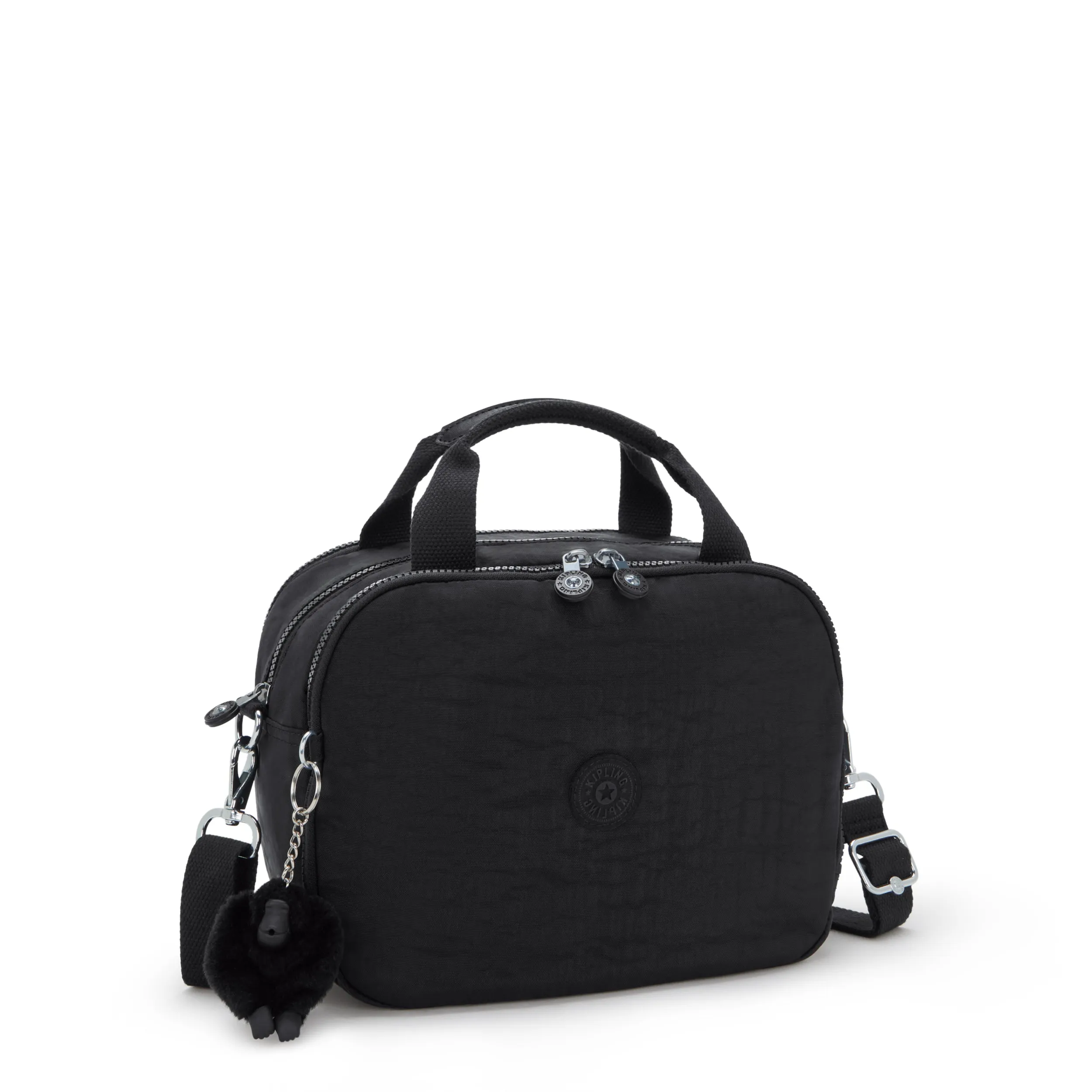 KIPLING-Palmbeach-Large toiletry bag (with trolley sleeve)-Black Noir-13860-P39