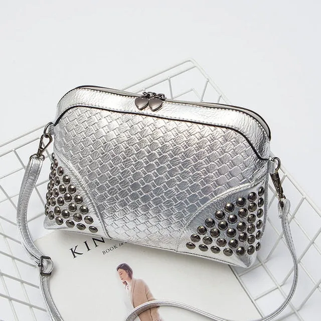 Knitting Crossbody Bag