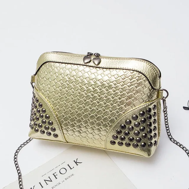 Knitting Crossbody Bag