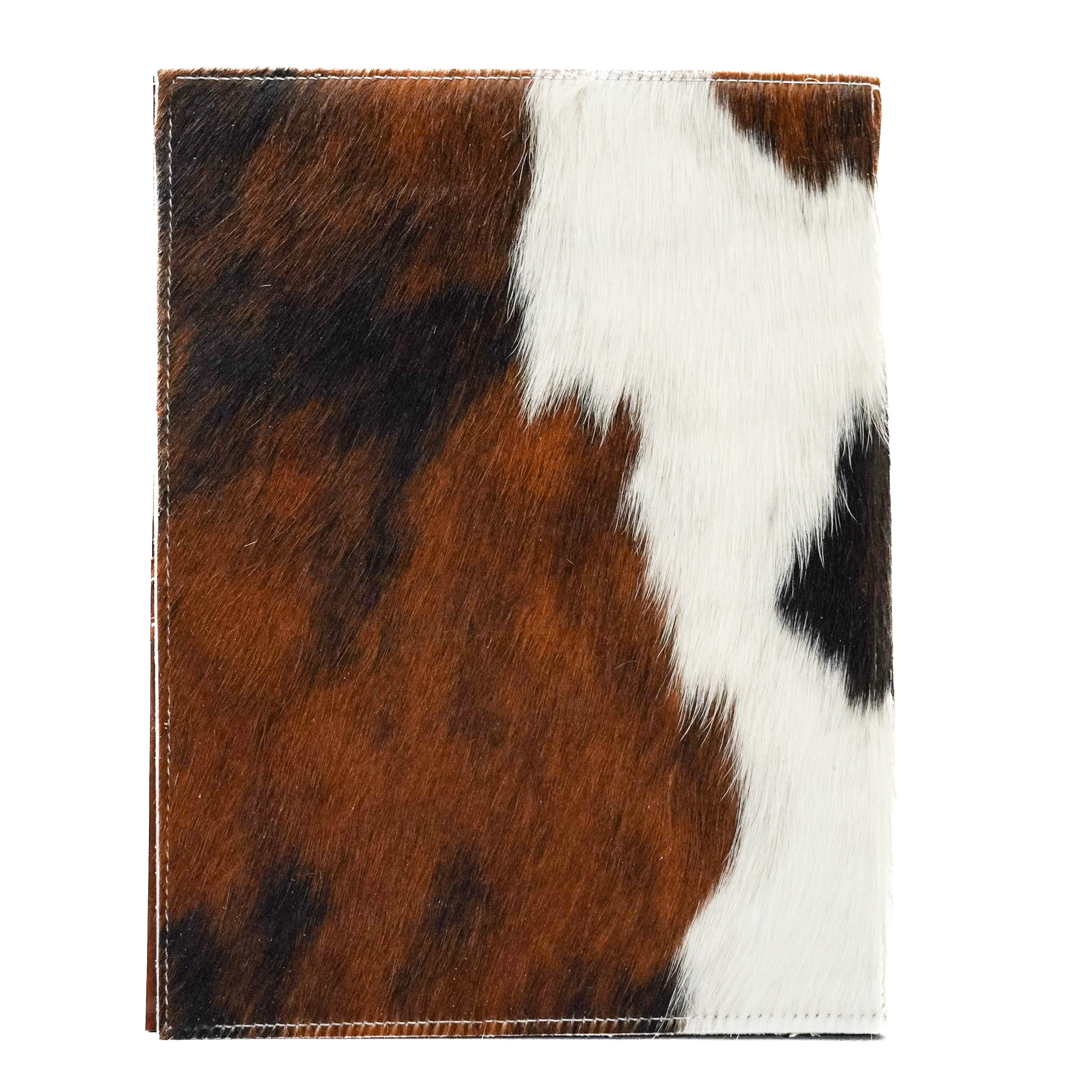 Large Notepad Cover - Tricolor w/ Burnt Brands
