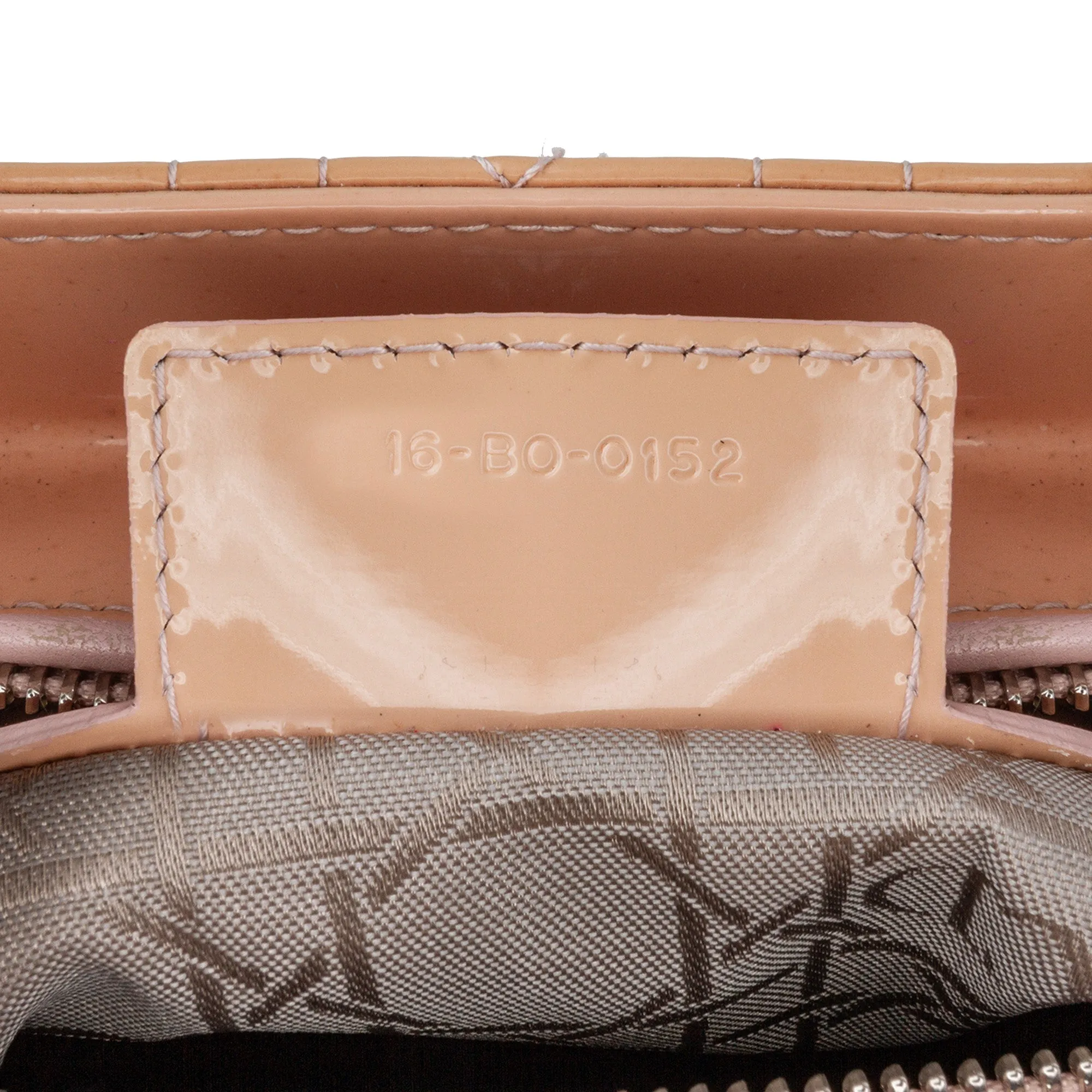 Large Patent Cannage Lady Dior