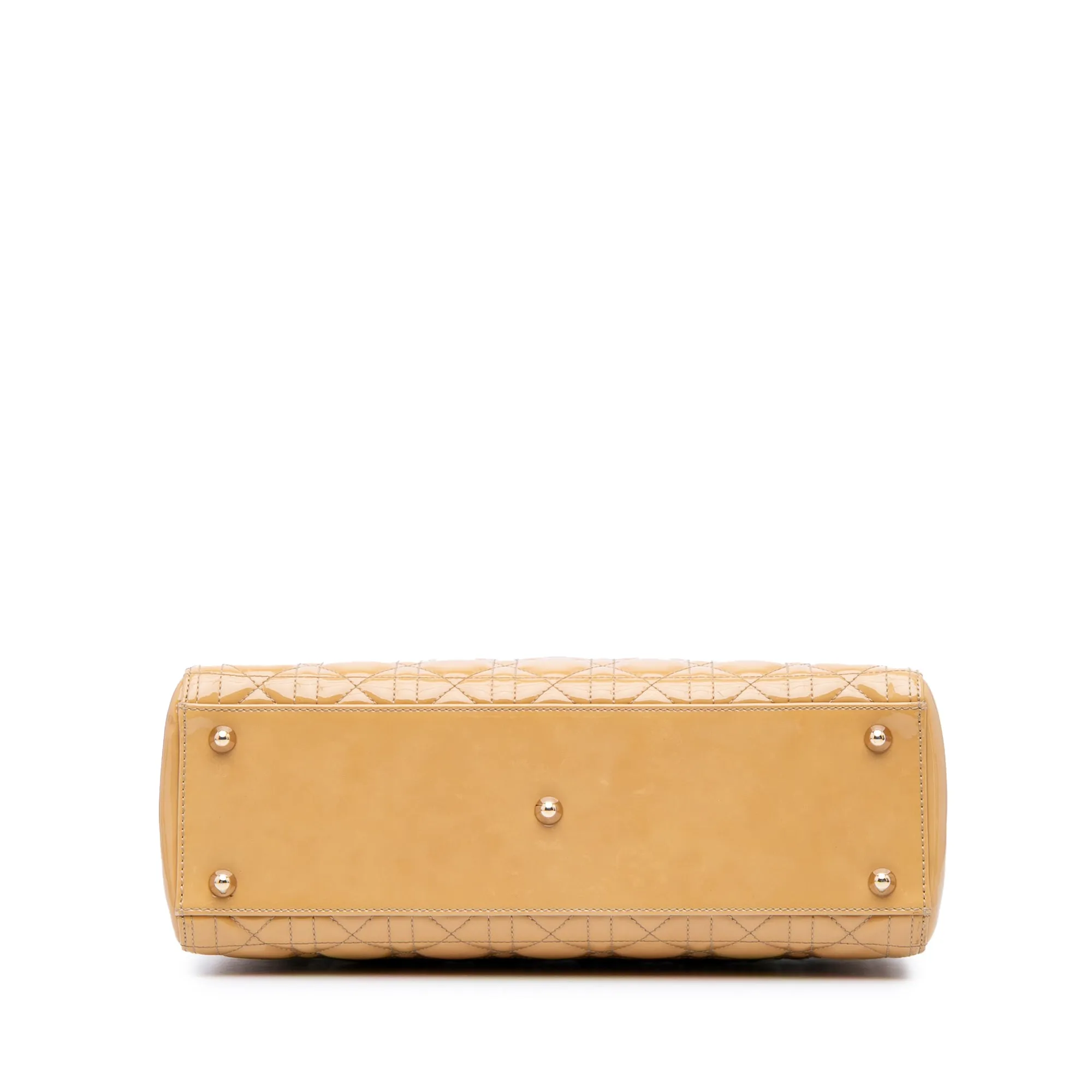 Large Patent Cannage Lady Dior