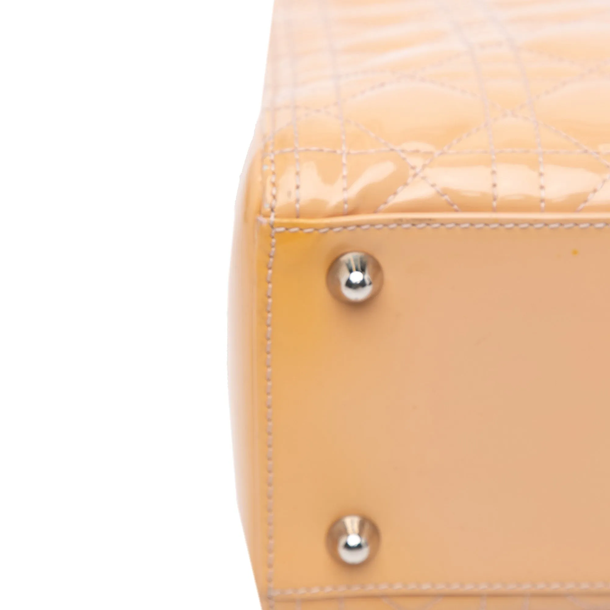 Large Patent Cannage Lady Dior