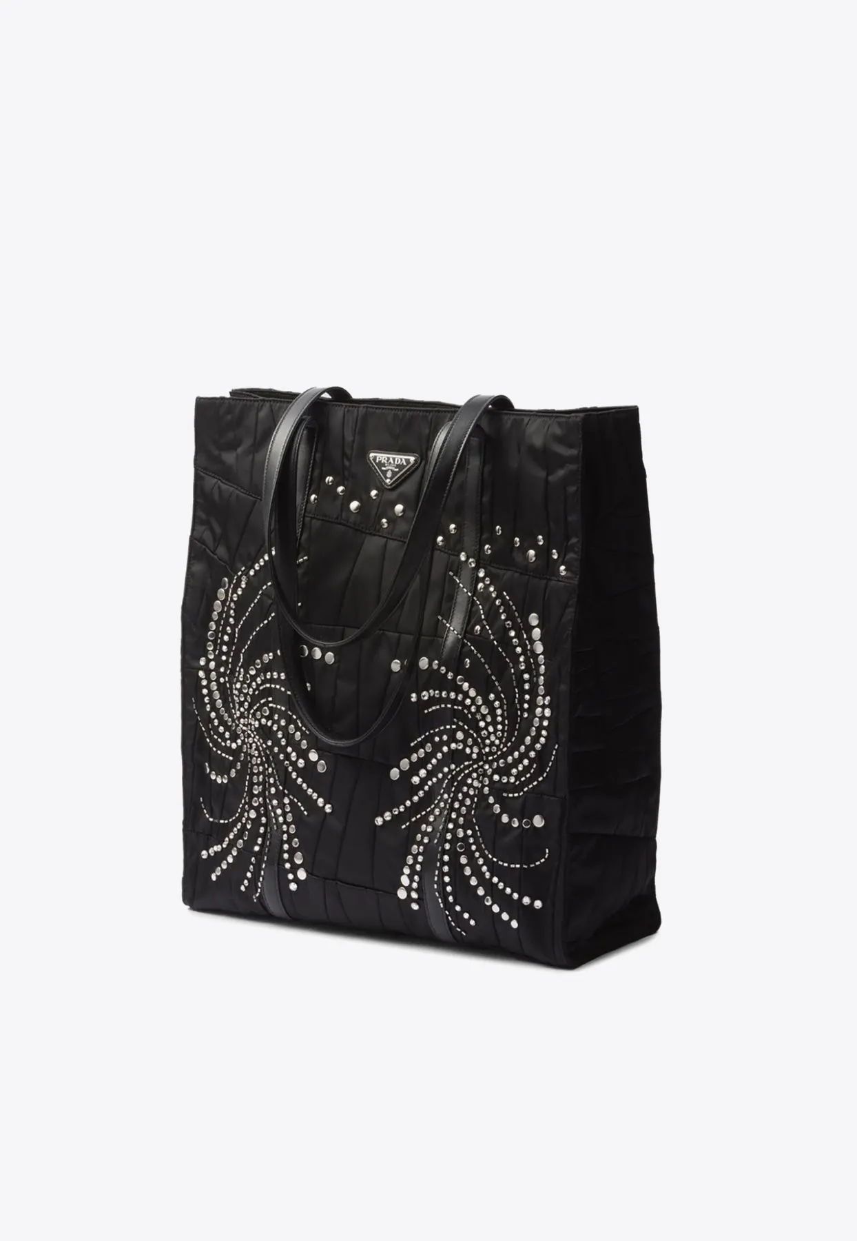 Large Studded Tote Bag