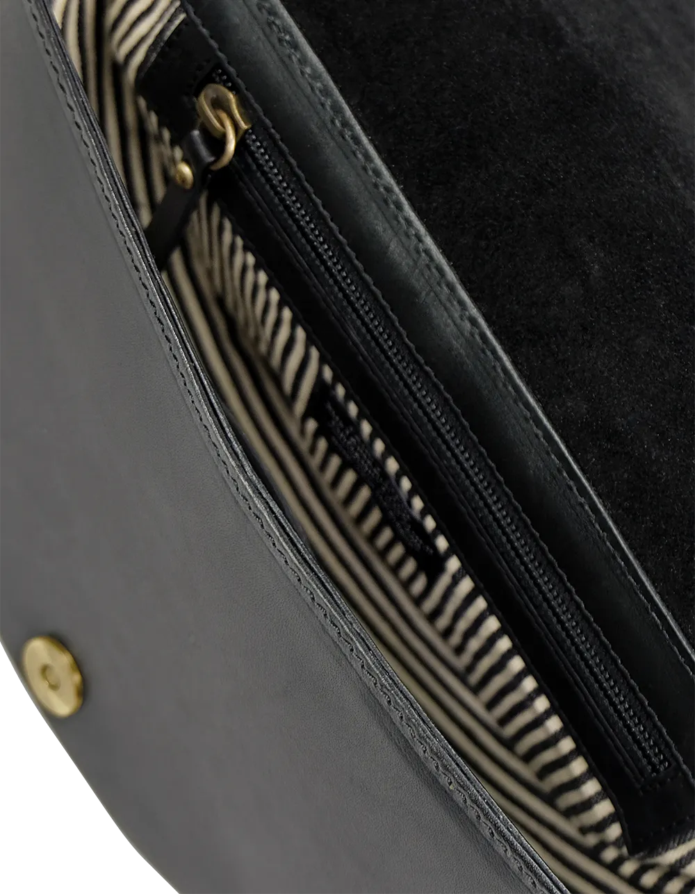 Laura Bag Checkered Classic Leather - With Two Straps
