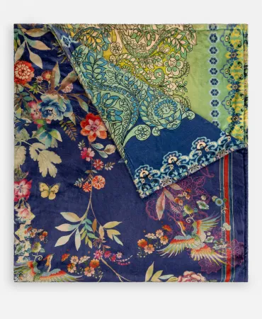 Laurel Canyon Cozy Blanket - Dreamer Blue