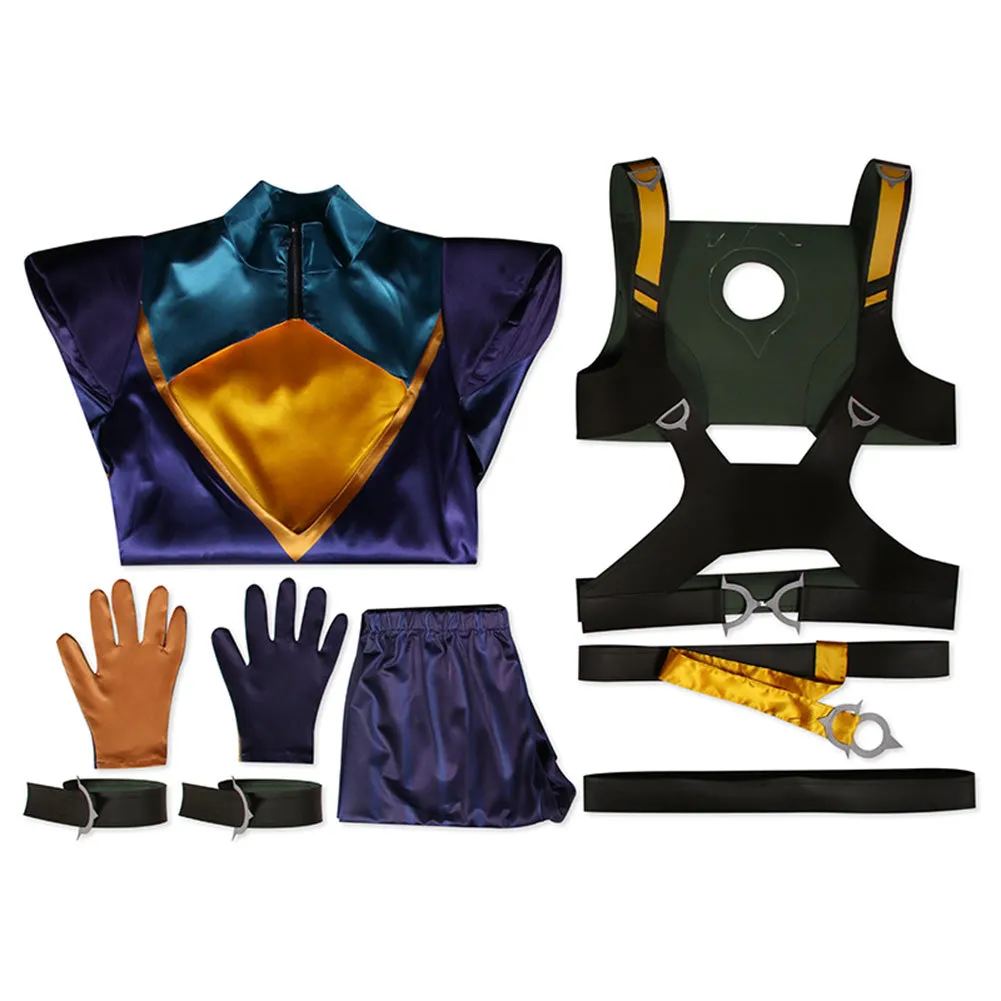 League of Legends YONE HEARTSTEEL Cosplay Costume Outfits