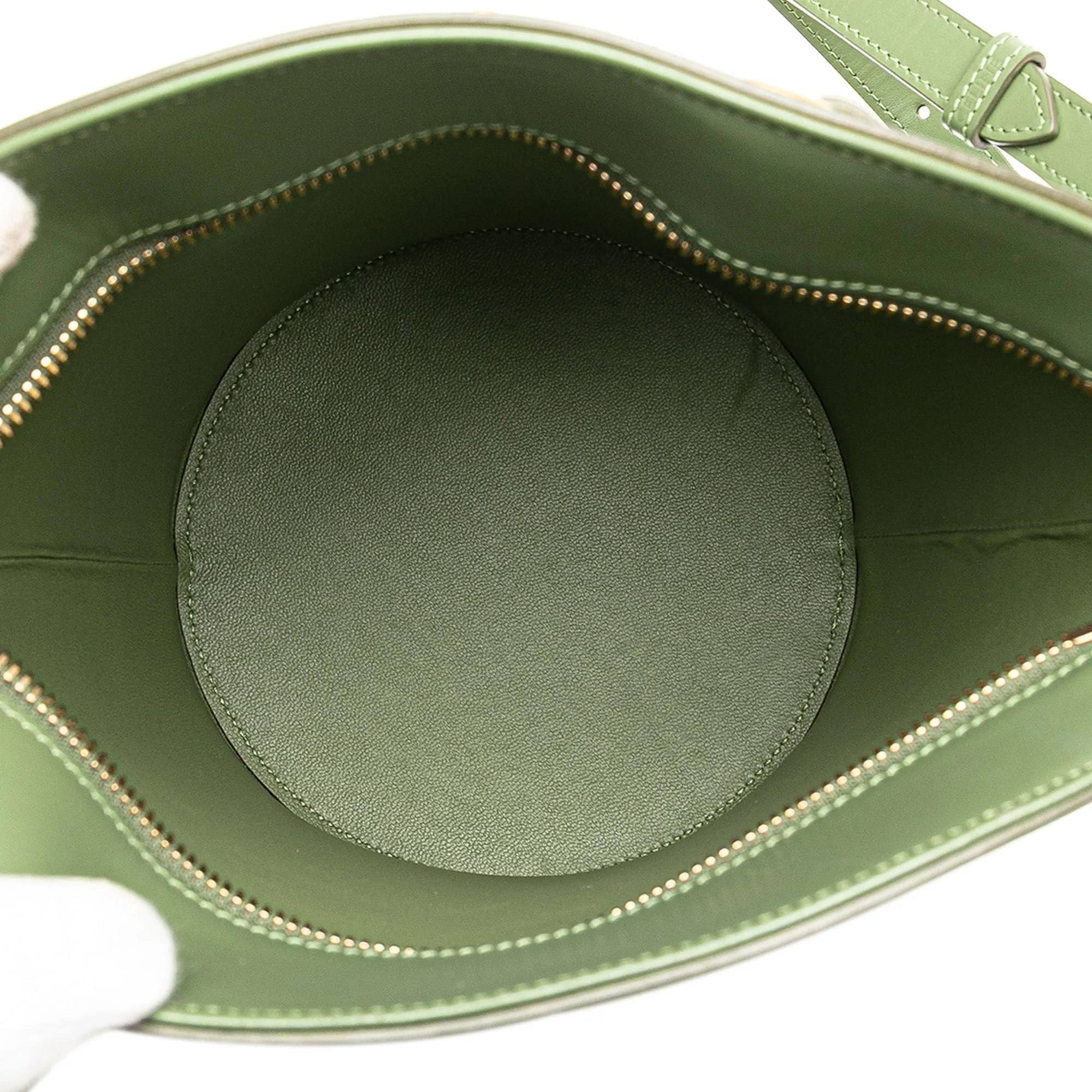 Leather Crecy Bucket Bag