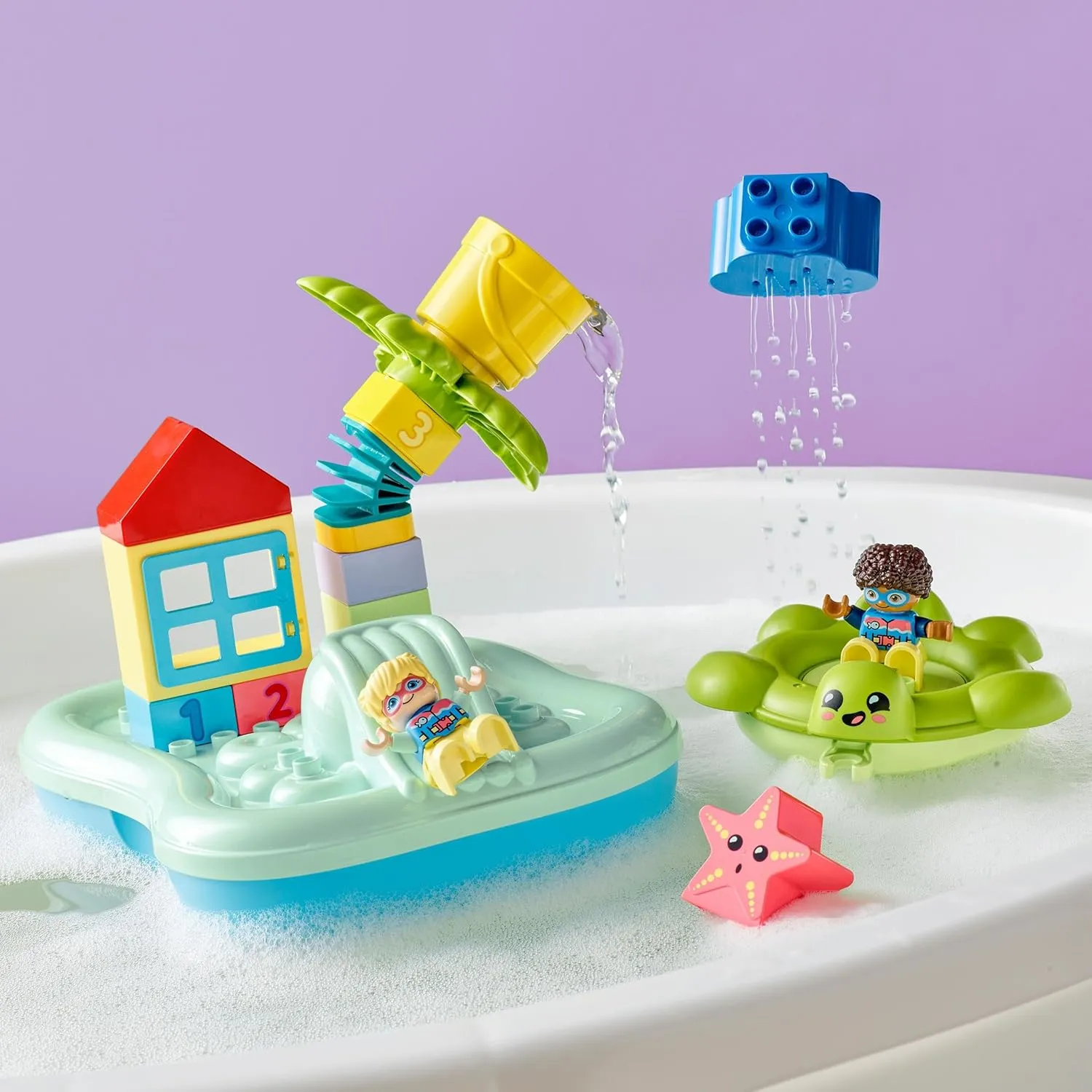 LEGO DUPLO Town Water Park 10989 Building Toy Set (19 Pieces) | 2 Years  