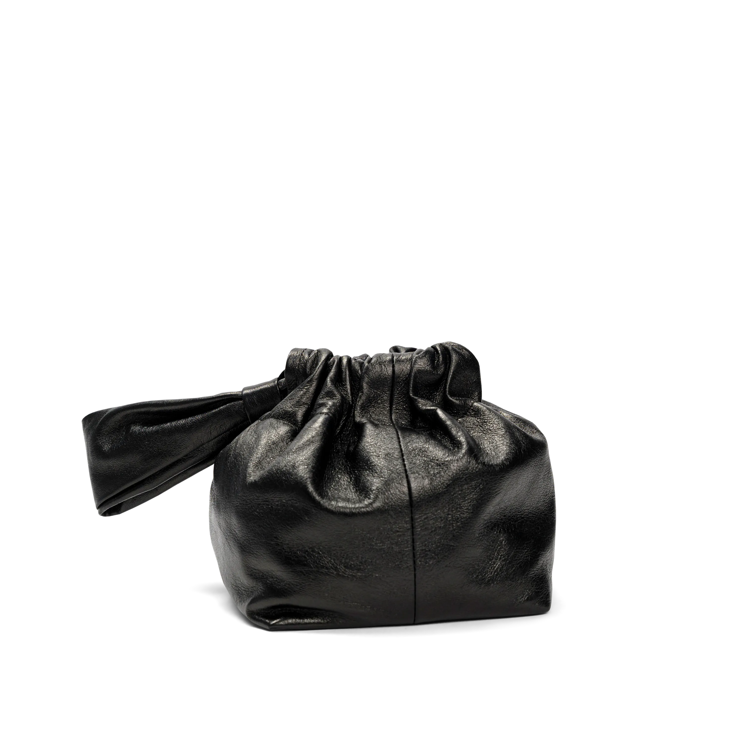 Lemiz Mariposa Black Metallic Bag