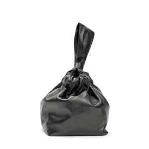 Lemiz Mariposa Black Metallic Bag