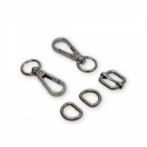 Level 3 Basic Hardware Kit 1/2in Gunmetal - Sallie Tomato